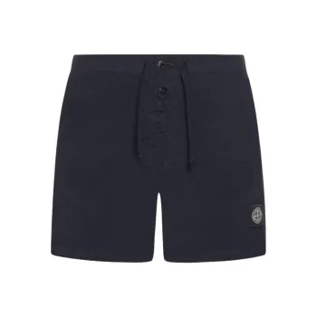 STONE ISLAND Slim Fit Metal Nylon Swim Trunks