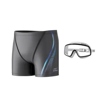 Erke Men'swimwear Men's 2-Piece Set Black