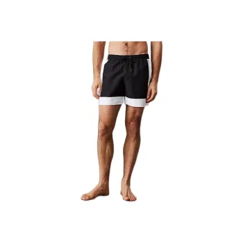 CALVIN KLEIN Swimming Shorts Europe Version Men's Black