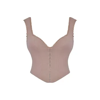 HOUSE OF CB FW23 Robyn Collection Tank Tops Women's Mushroom Color