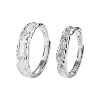 KADER 925 Sterling Silver Rings Unisex Silver