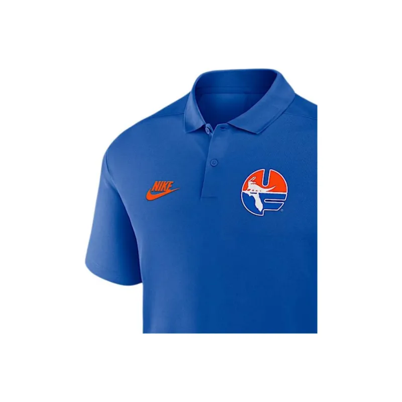 Nike Florida Gators Primetime Victory Legacy Vault Logo Men's Nike Dri FIT College Polo-2