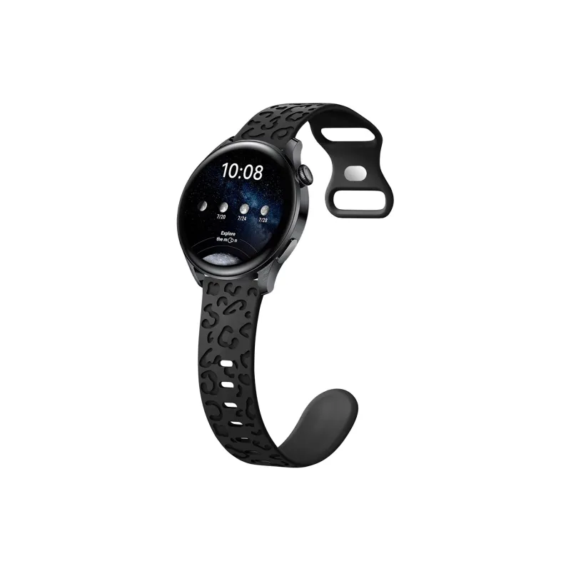 SOUTU Watch Band Huawei Compatibility Silicone Material-2