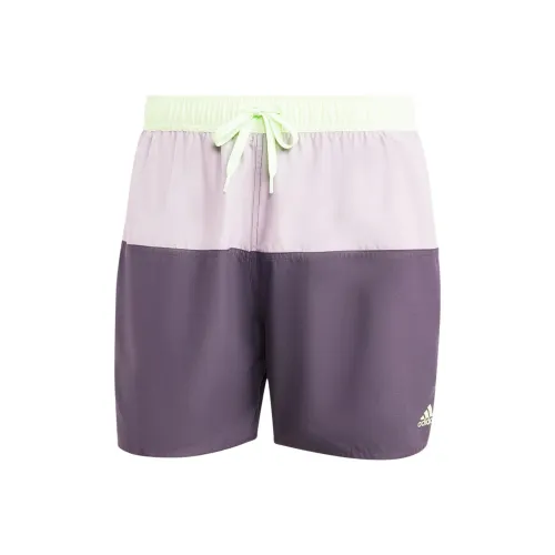 Adidas Colorblock Clx Swim Shorts Swimming Shorts Men's Purple