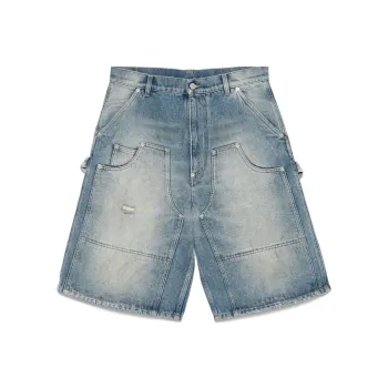 MOSCHINO Pocket Detailed Denim Shorts