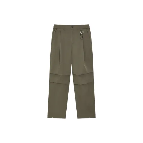 FUN Casual Pants Men's Army Green