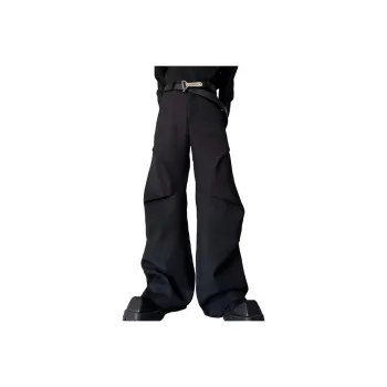 SZSX Casual Pants Unisex Black