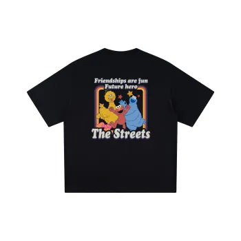 SESAME STREET Short Sleeved T Shirts Unisex