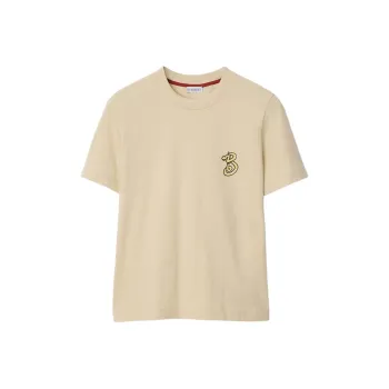 Burberry B Snake Cotton T shirt