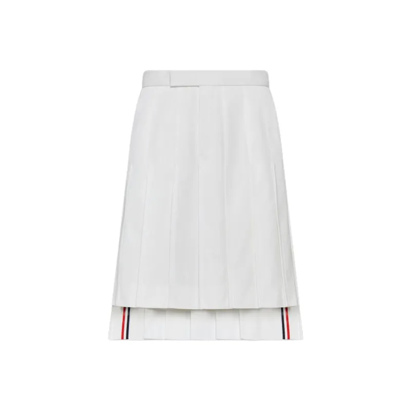 THOM BROWNE· SS24 Summer Series Skirt Men's White-0