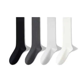 MIIOW Knee High Socks Women's 4 Pack Mixed Color
