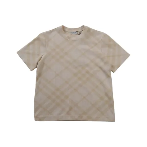 Burberry Check Front T Shirt 'Beach'