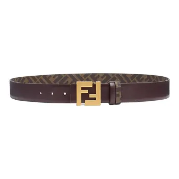 FENDI Ff Squared Buckle Reversible Belt