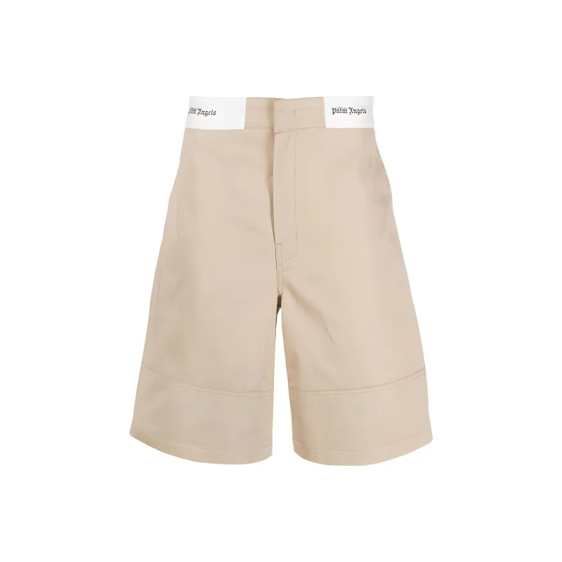 PALM ANGELS Sartorial Waistband Shorts-0