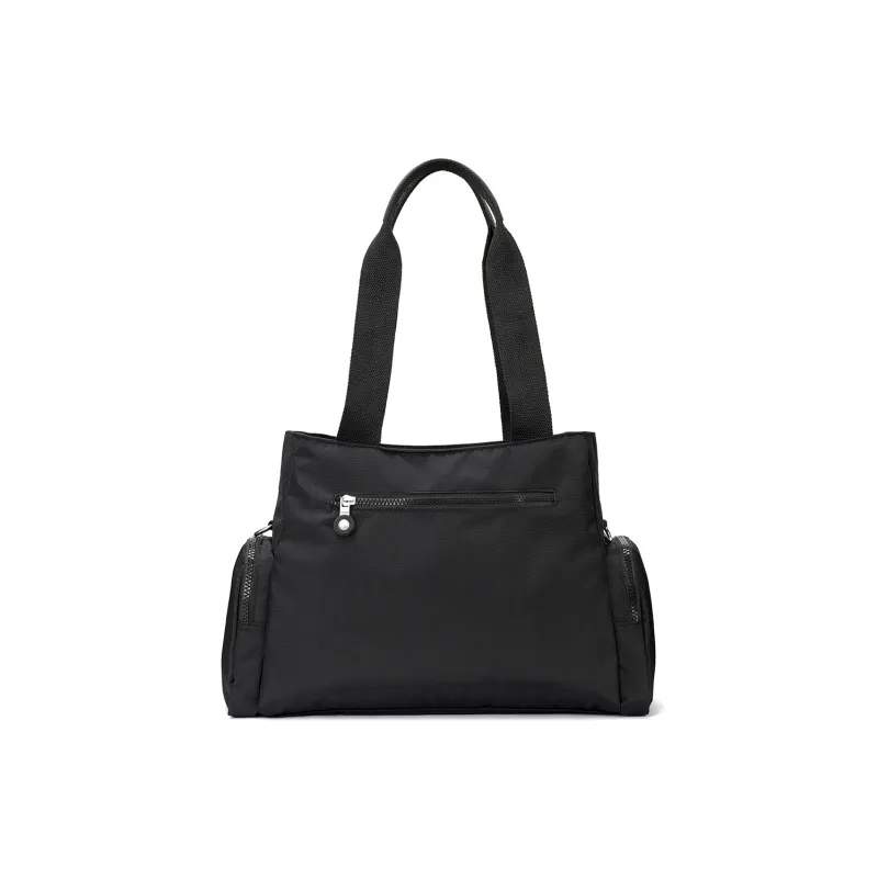 ROBERTA DI CAMERINO Fabric Crossbody Bag, Shoulder Bag Unisex Black/Royal Blue-3
