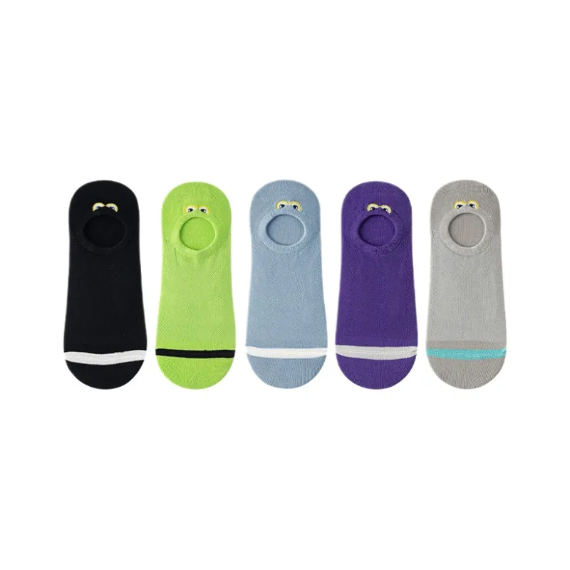 Cotton Gene No Show Socks Men's 5 Pack-20