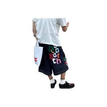 COMOWA Denim Shorts Unisex Blue