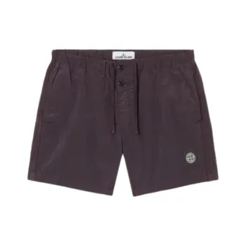 STONE ISLAND Compass Patch Mid Rise Swim Shorts