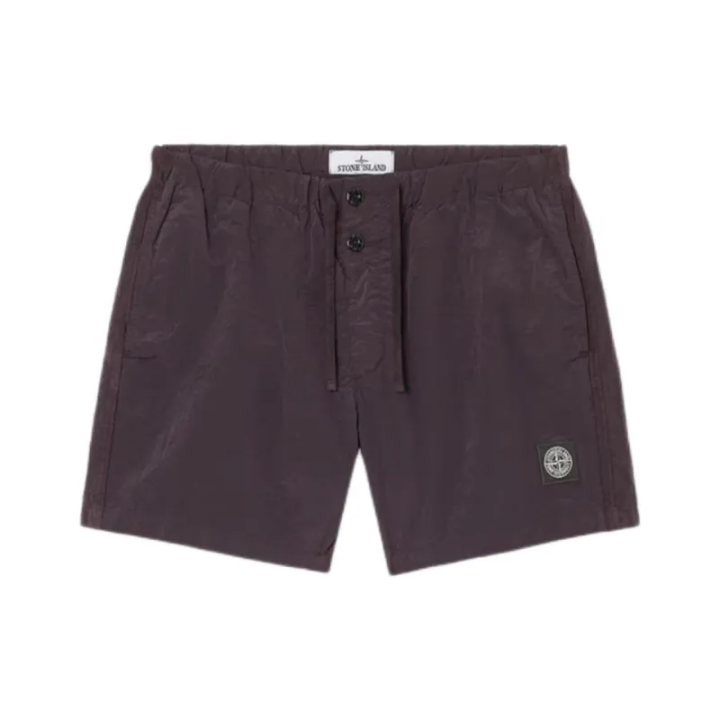 STONE ISLAND Compass Patch Mid Rise Swim Shorts-0