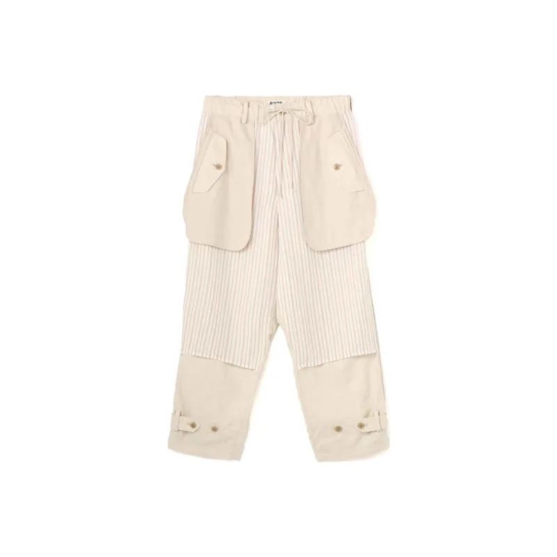 Yohji Yamamoto S'YTE Casual Pants Unisex Beige-0