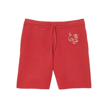 Sandro Casual Shorts Unisex Red