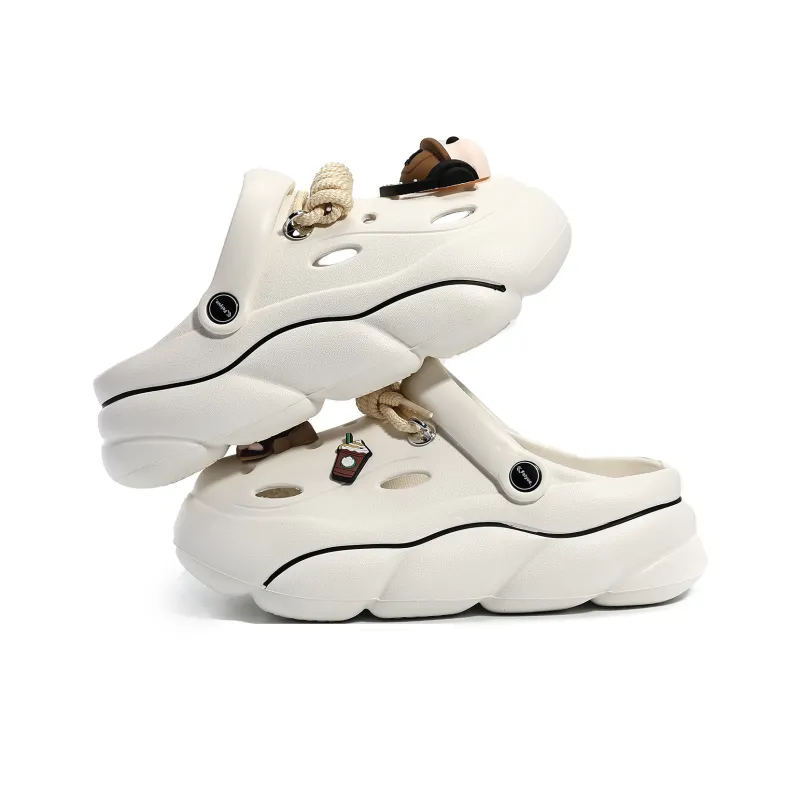 Feiyue Home Outerwear Soft Comfortable, Soft Squashy And Bouncy Feeling Clogs Women's-2