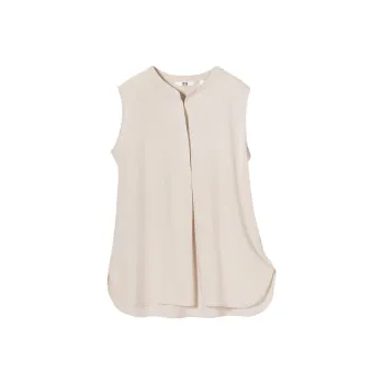 UNIQLO Tank Tops Women's Light Beige