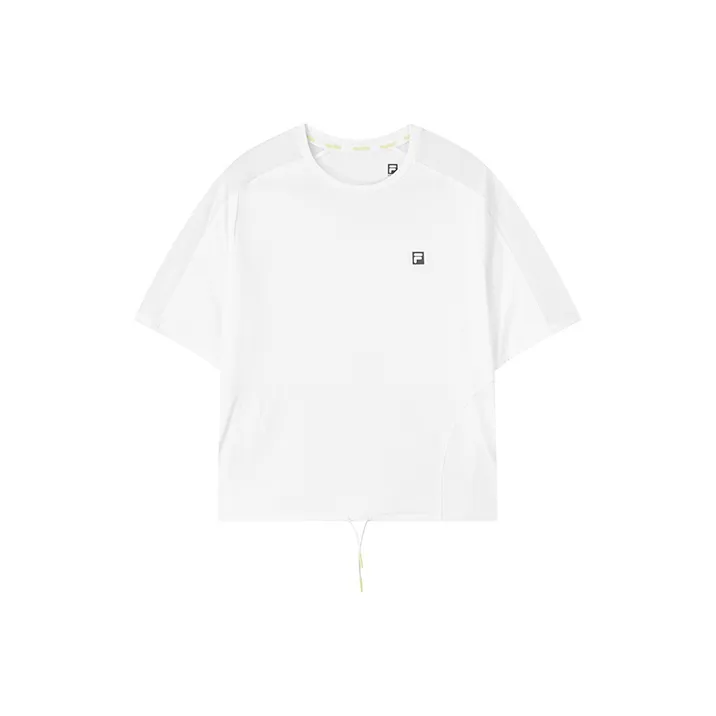 FILA Athletics Crop Tops Women's Jade White-0