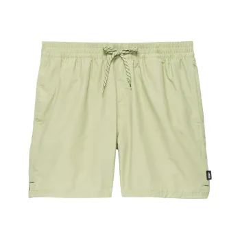 Vans Primary Solid 17'' Elastic Boardshorts Casual Shorts Men's Green