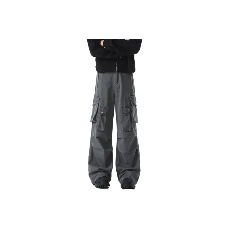 ALang Studio Casual Pants Unisex Gray-0