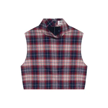 CELINE Crop Tops Women's Blue