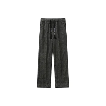 FAKE VINTAGE Casual Pants Unisex Army Green
