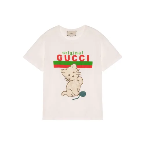 GUCCI Kitten Relaxed fit T shirt