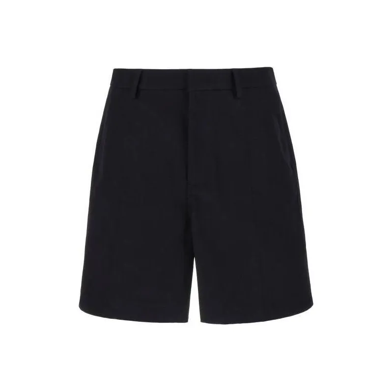 Valentino Logo Plaque Bermuda Shorts-0