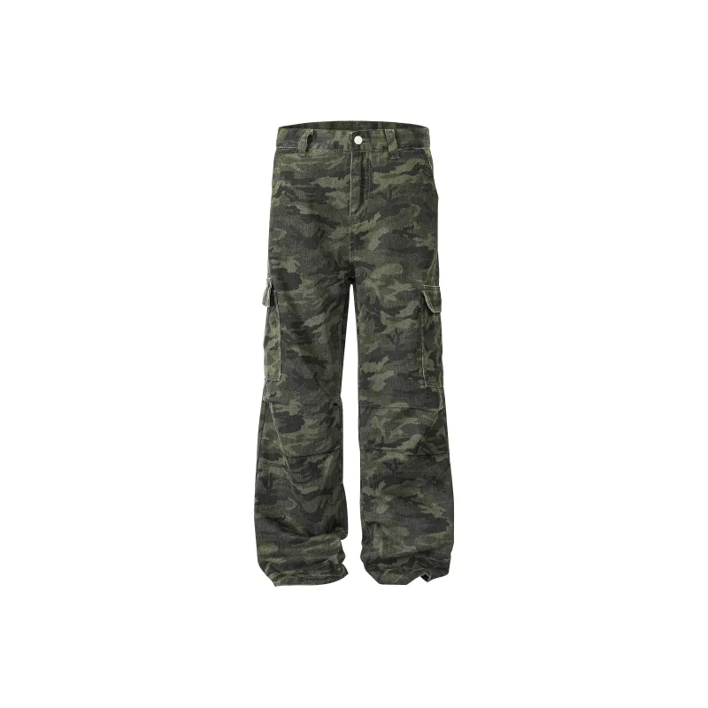 T-IRA Casual Pants Unisex Marine Blue-5