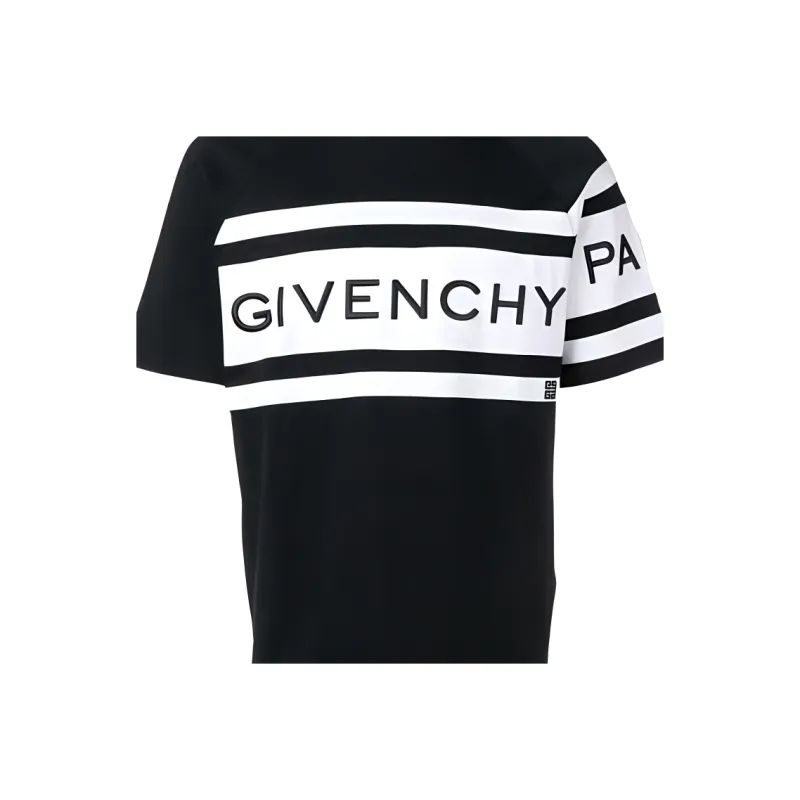 Givenchy Slim Fit Givenchy Band T shirt-4