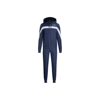 EMPORIO ARMANI EA7 SS24 Casual Sportswear Men's Navy Blue