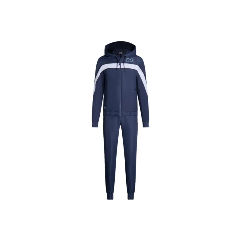 EMPORIO ARMANI EA7 SS24 Casual Sportswear Men's Navy Blue-0