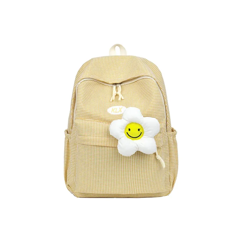 LUVISTRUE Canvas Backpack Women's Multicolor-13