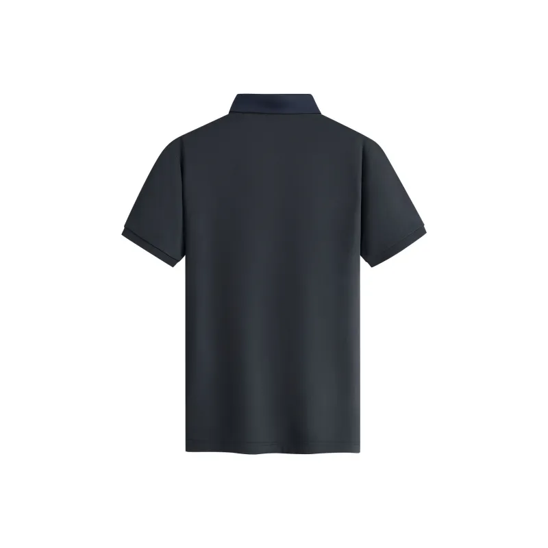 Dance With Wolves Polo Shirt Men's Black-1