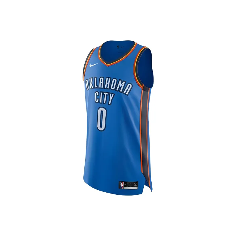 Nike X NBA Basketball Jersey Men's Blue-0