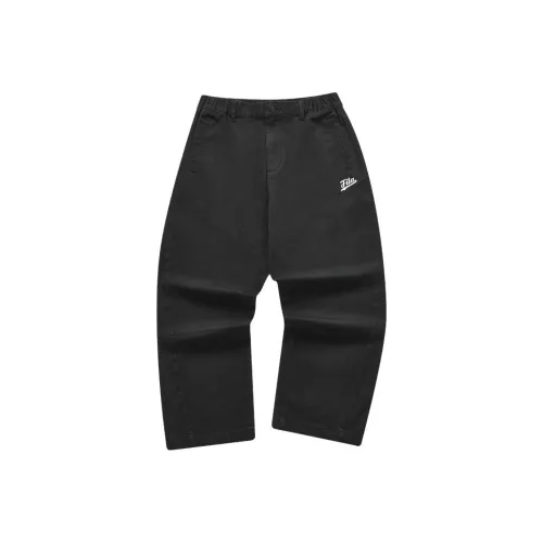 FILA FUSION Casual Pants Men's Jet Black