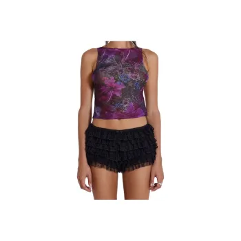 Jaded London Tank Tops Women's Purple