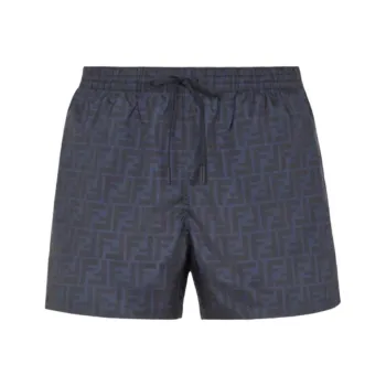 FENDI Swimming Shorts Men's Blue