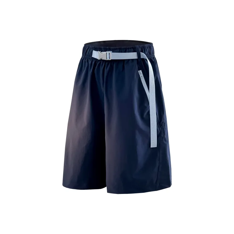 GROW DATE Cargo Shorts Unisex Black-13