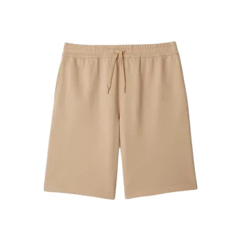 Burberry SS24 Casual Shorts Men's Soft Yellow Brown