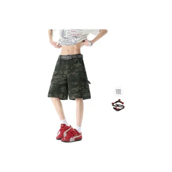 Universal Templates Denim Shorts Unisex Camouflage