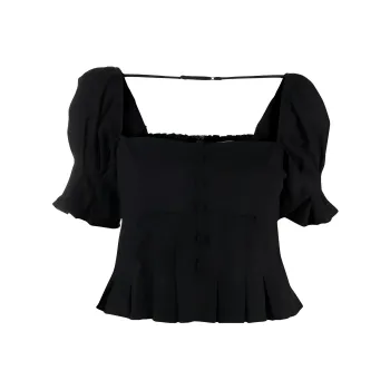 Reformation Tank Tops Women's Black
