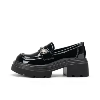 EXULL Q Loafers Women's Black/Beige