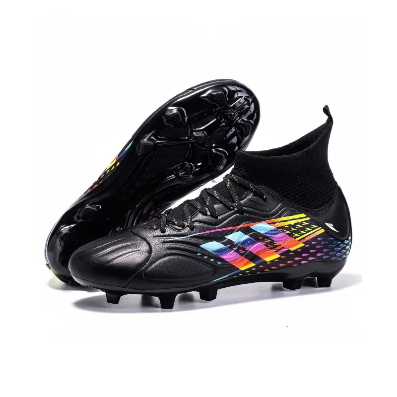 Kuding AG Short Rubber Studs FG Long Rubber Studs Artificial Ground, Natural Ground Coverage Soccer Shoes Unisex-8